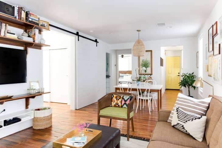 View of House Tour: A Scandinavian-Inspired Renovated Austin House | Apartment ...